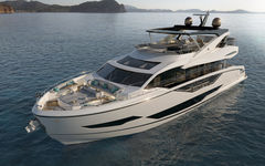 Brandnew Sunseeker 87 with Fly" (powerboat)